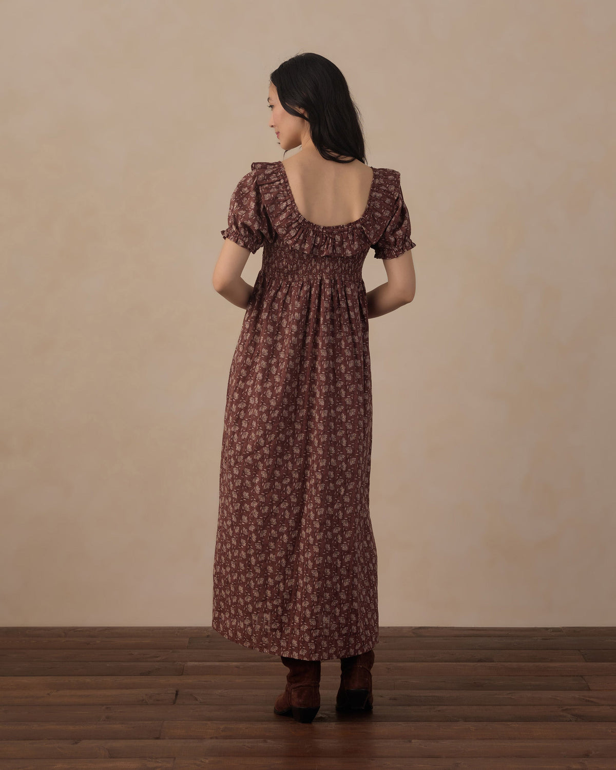 Women's Dillon Maxi Dress- Mulberry Iris