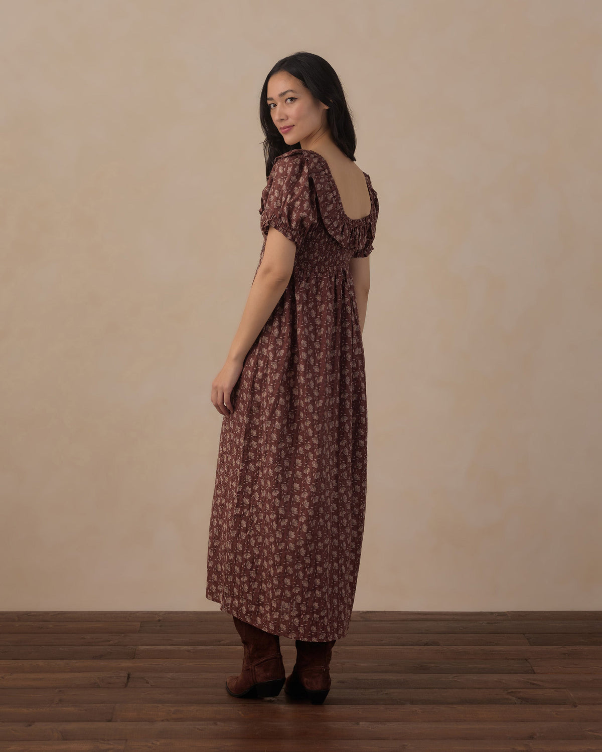 Women's Dillon Maxi Dress- Mulberry Iris
