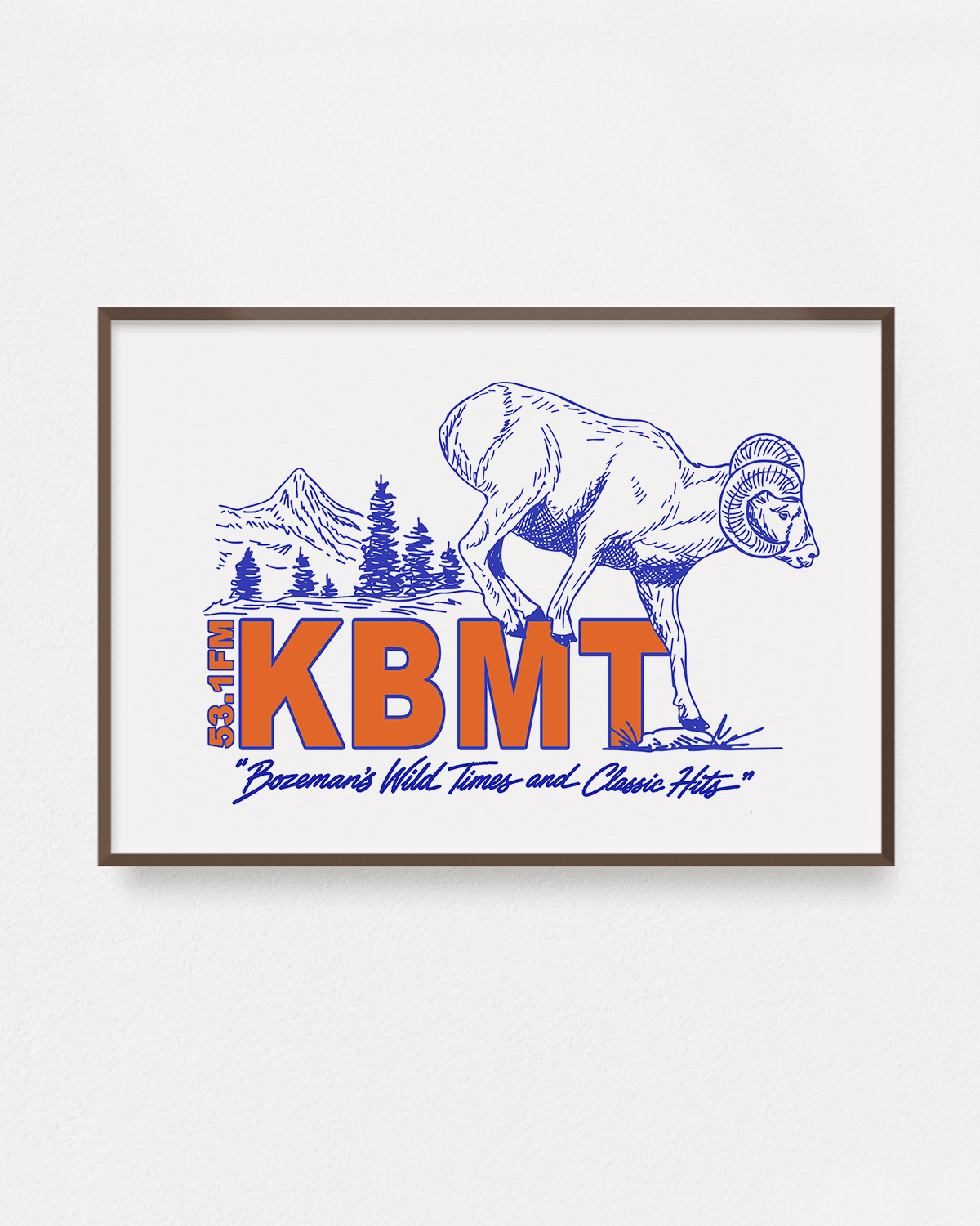 "Montana Radio" Poster