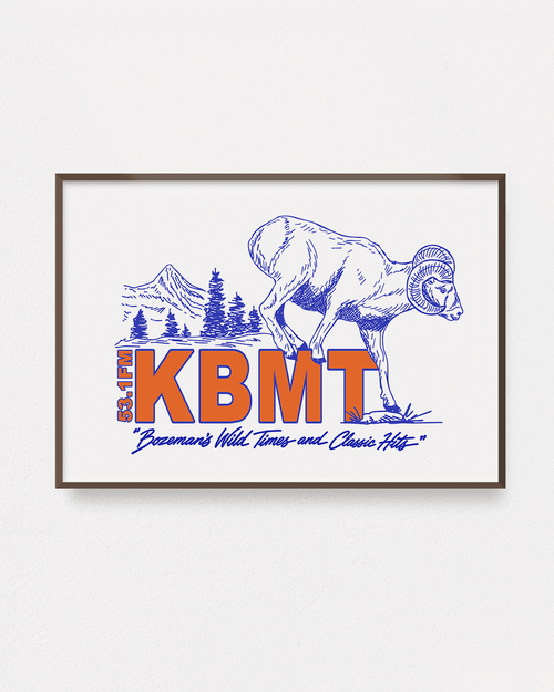 "Montana Radio" Poster