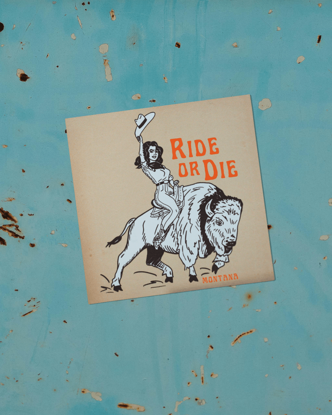 "Ride or Die" Magnet