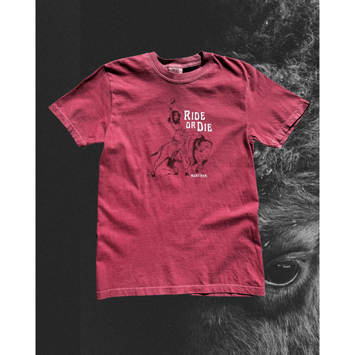 "Ride or Die" Red Tee
