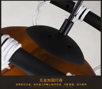 Retro Basketball Light Fixture – Industrial Style LED Hanging Lamp in Orange and Black for Man Cave