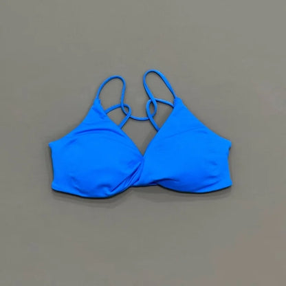 HISTELLO Vision Sports Bra Women Yoga Underwear Gym Running Exercise Backless Bra High Support Active Wear Fitness Workout Top