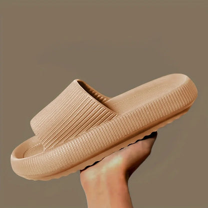 Slippers Men Women Wear Thick-soled Non-slip Summer Quarters Bathroom Shower Eva Sandals