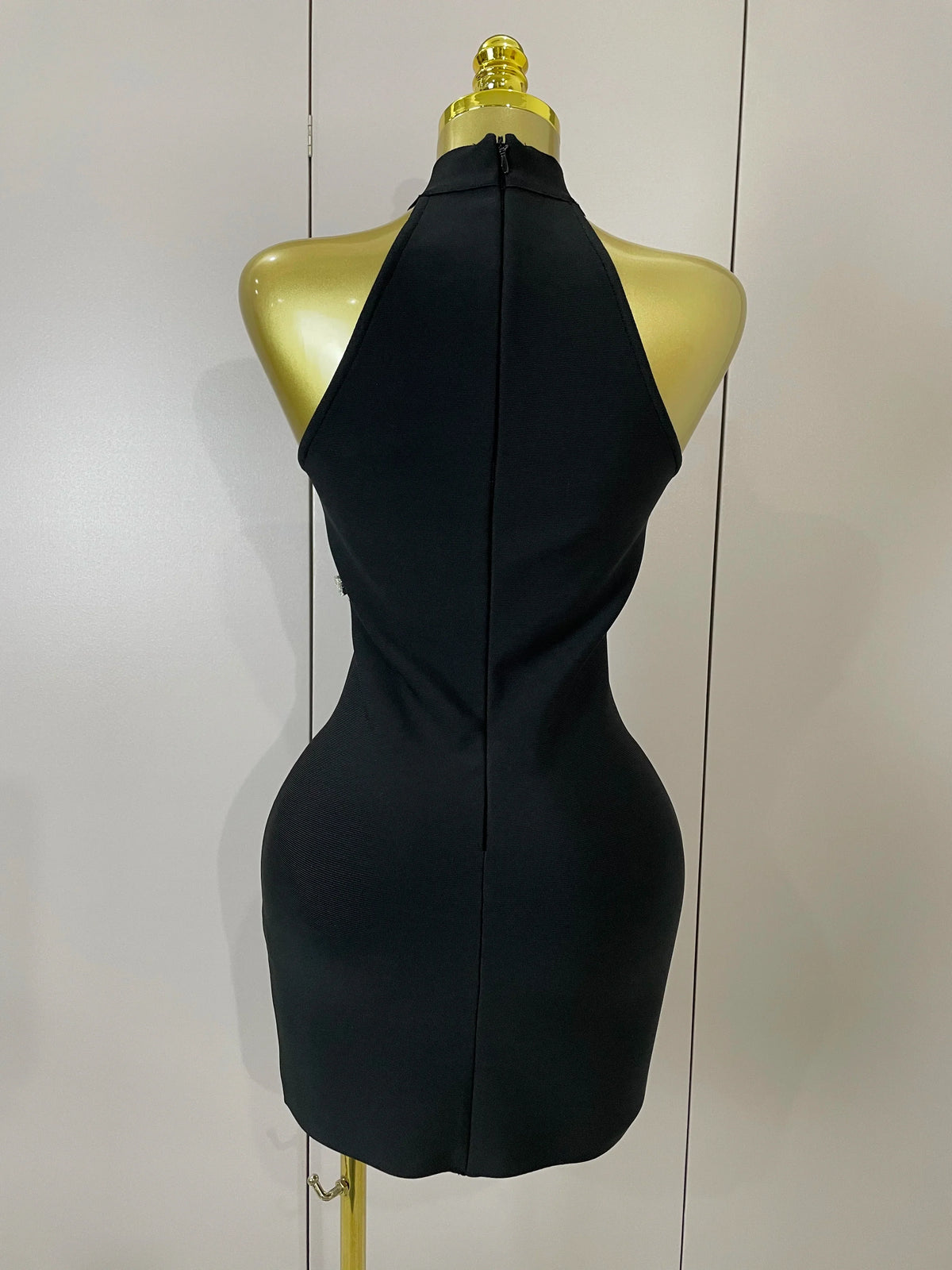 2025 New Arrived Shinning Crystal Sexy Off the Shoulder Bodycon Bandage Mini Dress Women Nightclub Party Celebrate Birthday Wear