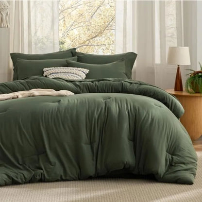 California King Comforter Set – Ultra Soft Prewashed Bedding, Lightweight All-Season Comforter & Pillowcases, Luxury Modern Bed Set (104”x96”)