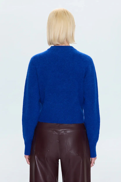 Sara Crewneck Sweater - Azure
