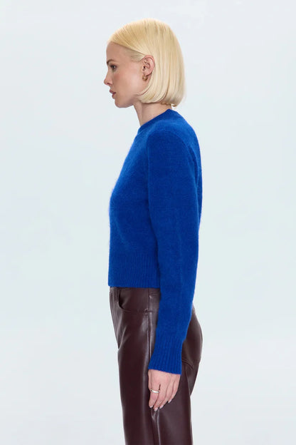 Sara Crewneck Sweater - Azure