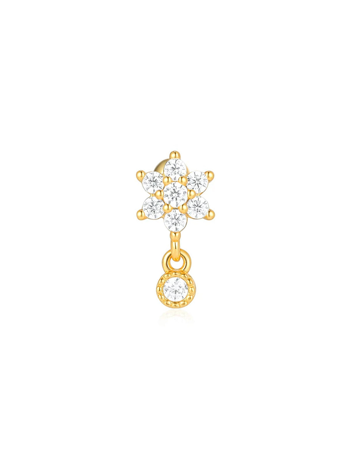 KOSINER 925 Sterling Silver Multi-Style Butterfly Flower Earring Set