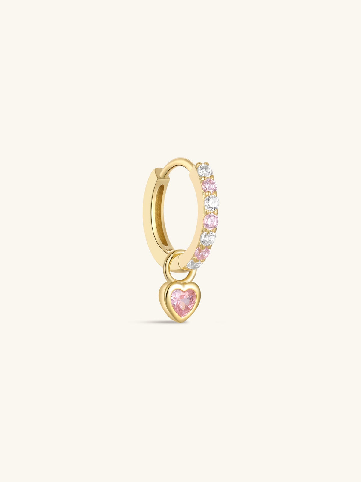 KOSINER 925 Sterling Silver Romantic Pink 3-Piece Set