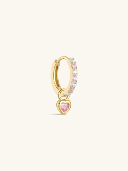 KOSINER 925 Sterling Silver Romantic Pink 3-Piece Set