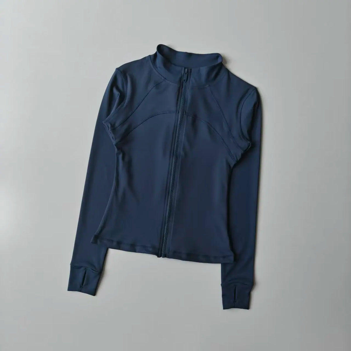 Zippered Sports Jacket for Women Yoga Suits Slim Fit Training for Jogging Long-sleeved Quick-drying Cardigan Jacket Top