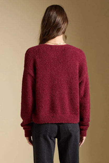 Dovere Sweater - Merlot
