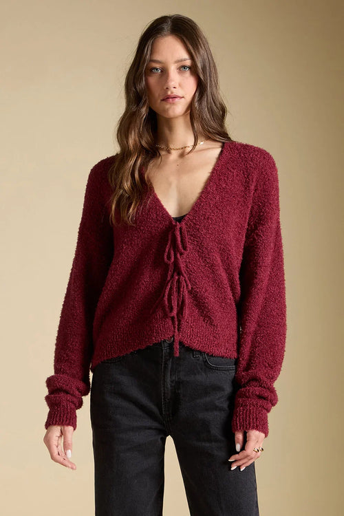 Dovere Sweater - Merlot