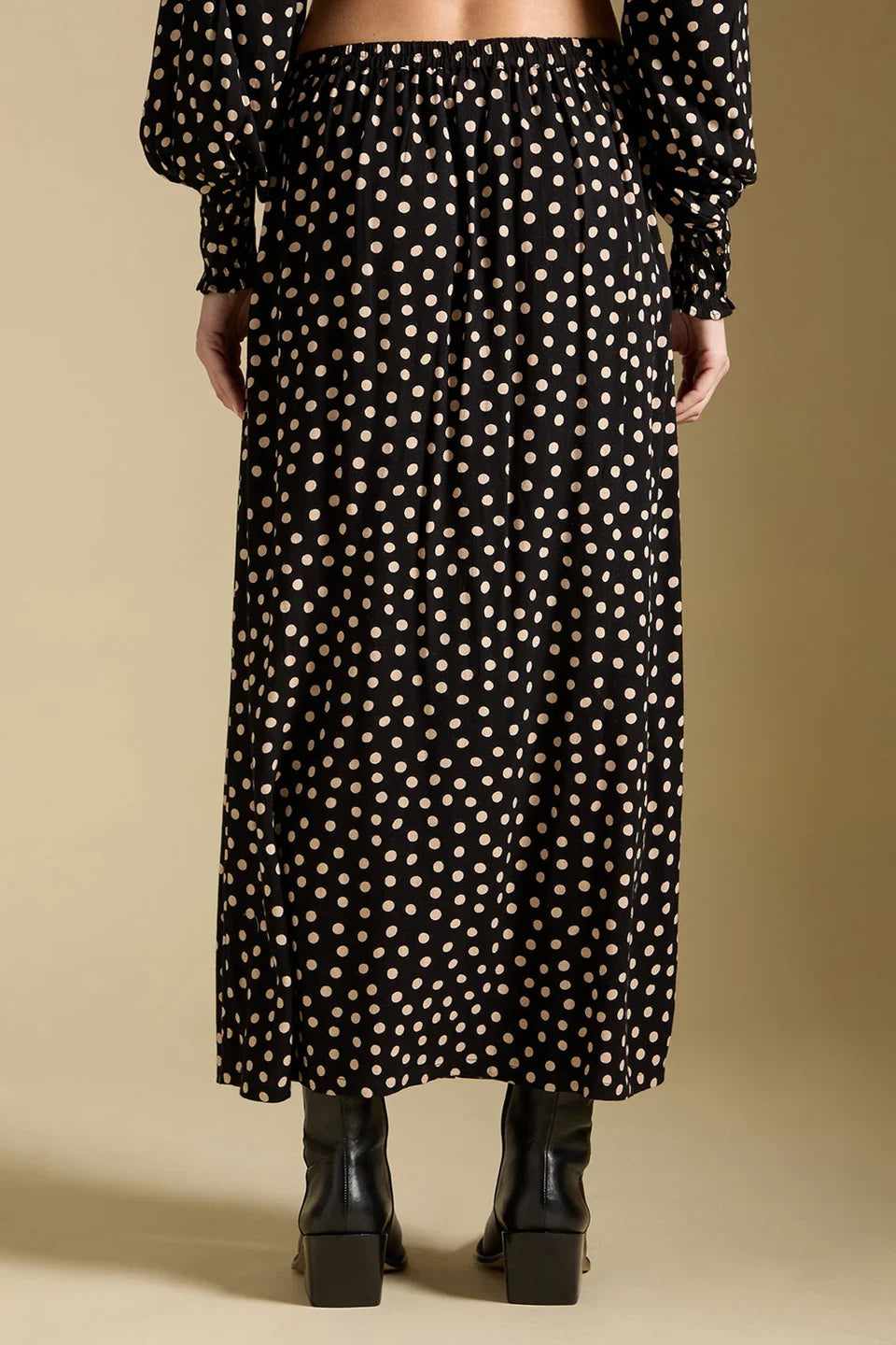 Nolla Midi Skirt - Midnight