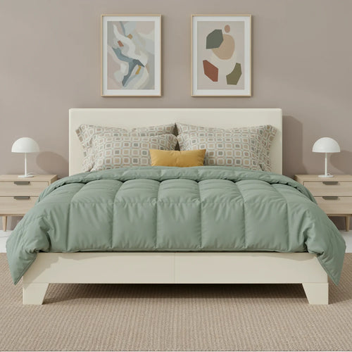Upholstered Platform Bed with Adjustable Headboard, Modern Design, Noise-Free, No Box Spring Needed, Full/Queen/King