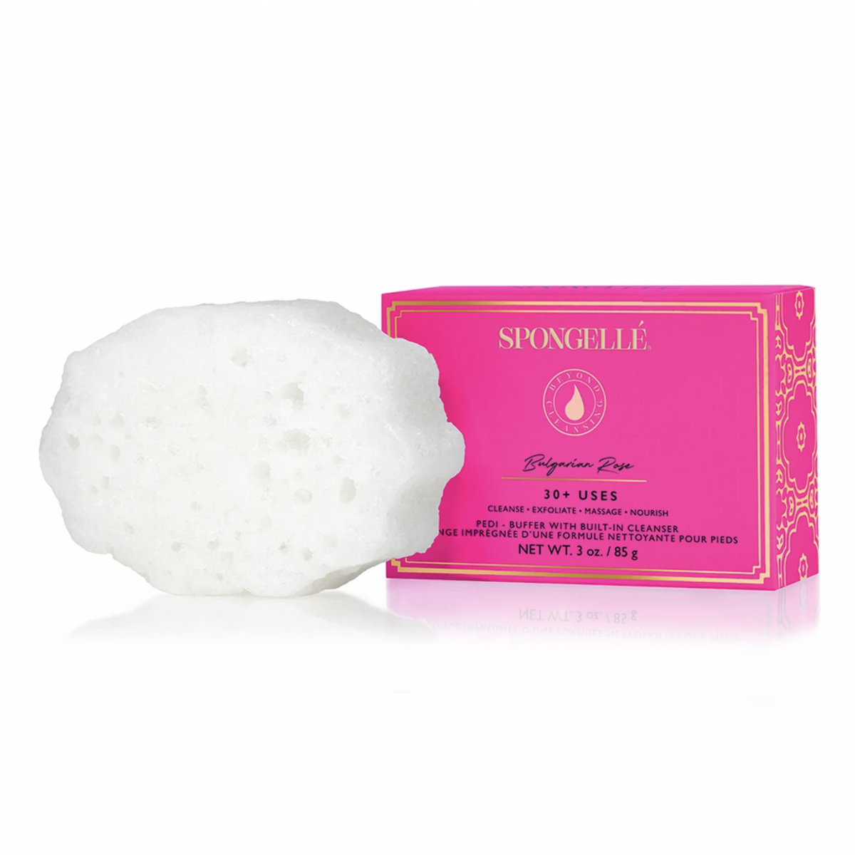 Spongellé Pedi Buffer- Bulgarian Rose