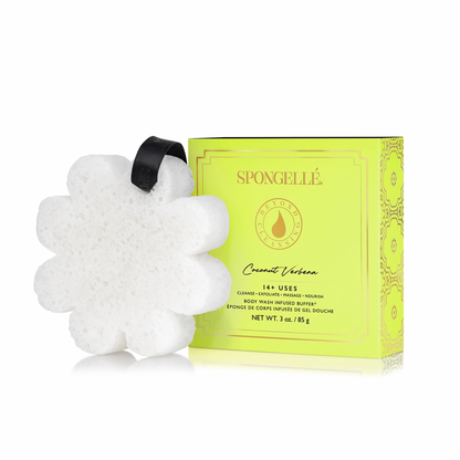 Spongellé Coconut Verbena Boxed Flower