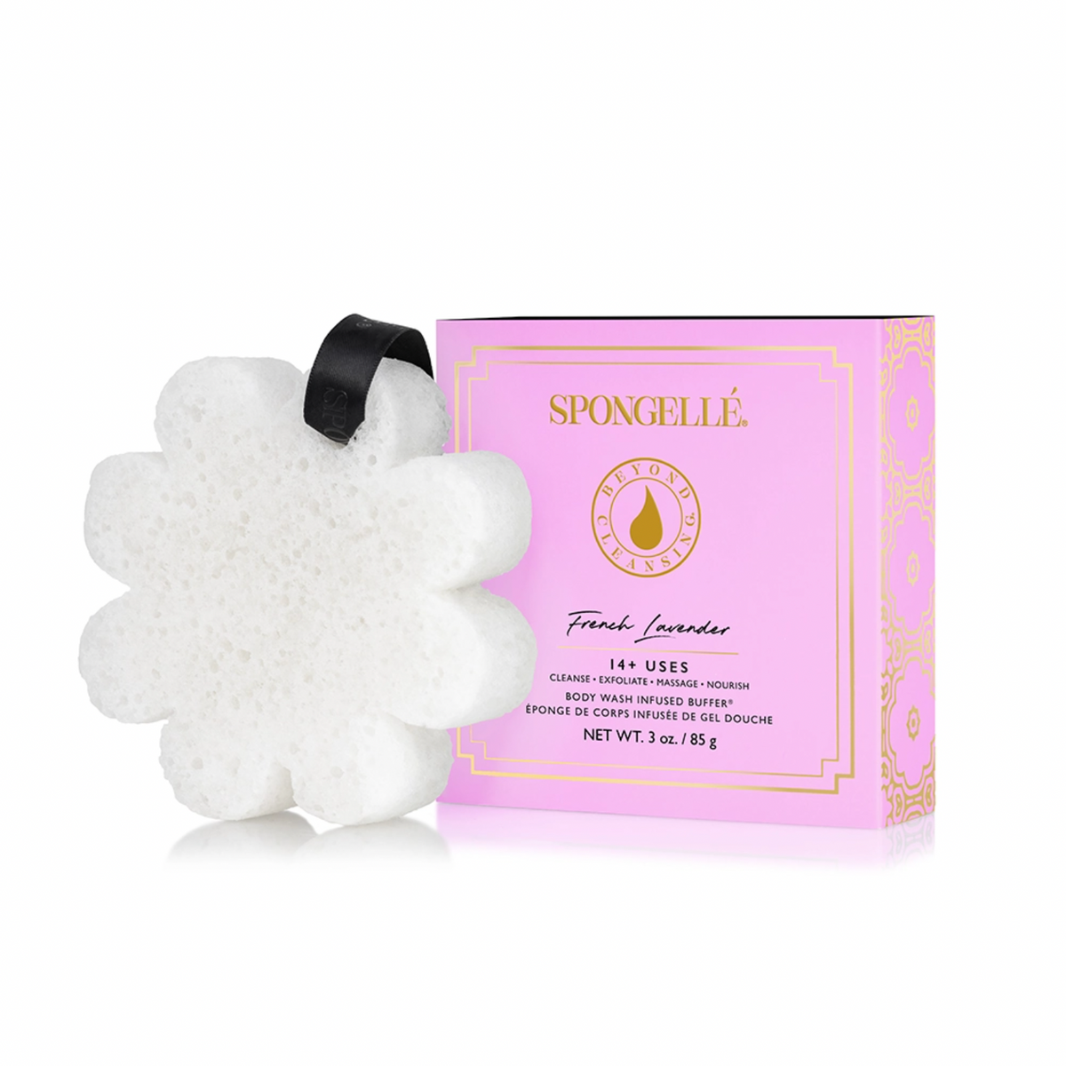 Spongellé French Lavender Boxed Flower