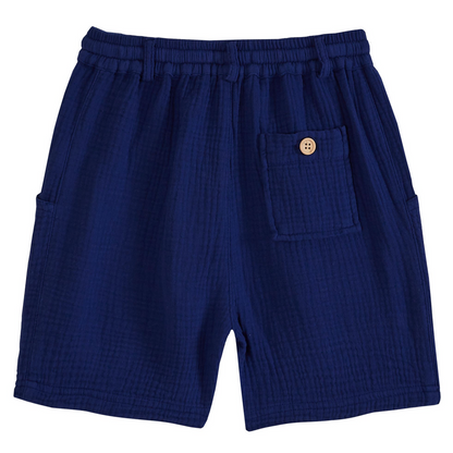 COTTON GAUZE SHORTS - MINUET