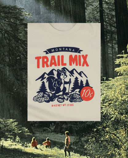 "Montana Trail Mix" Crop Tee