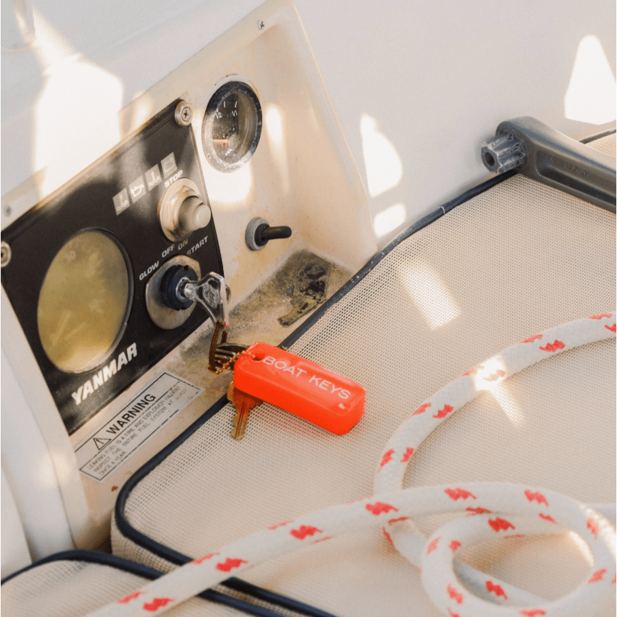 Boat Keys Floating Keychain