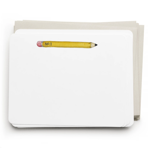 Pencil Flat Note Set