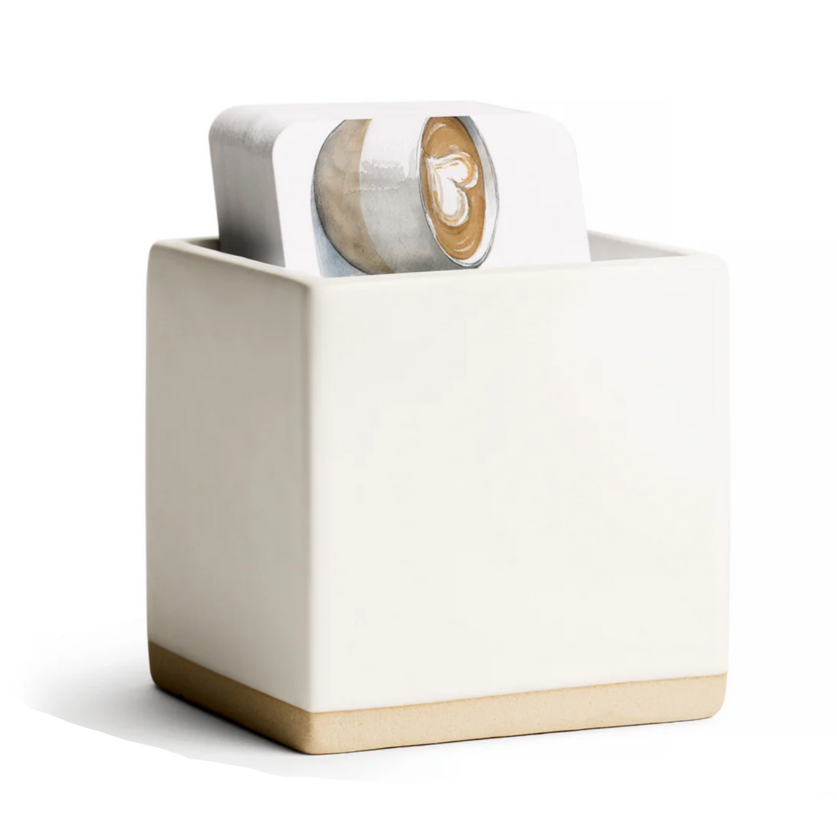 Little Notes® White Ceramic Holder