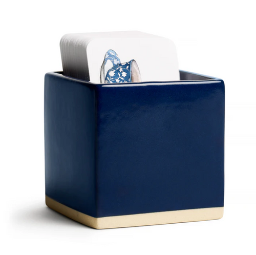 Little Notes® Navy Ceramic Holder
