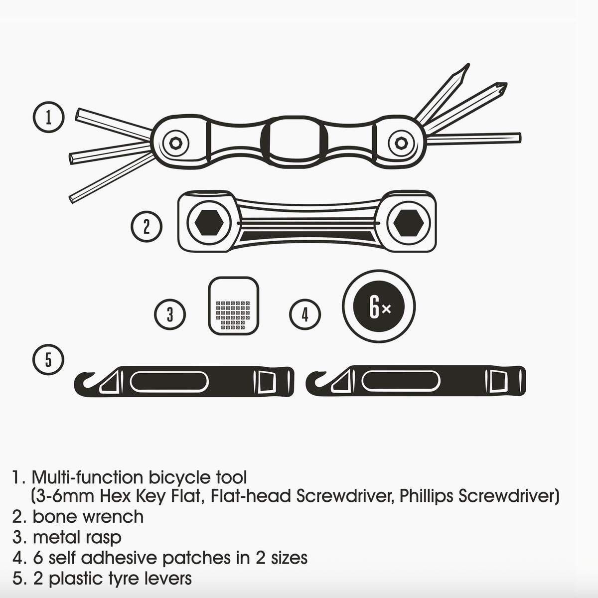 Bicycle Puncture Repair Kit