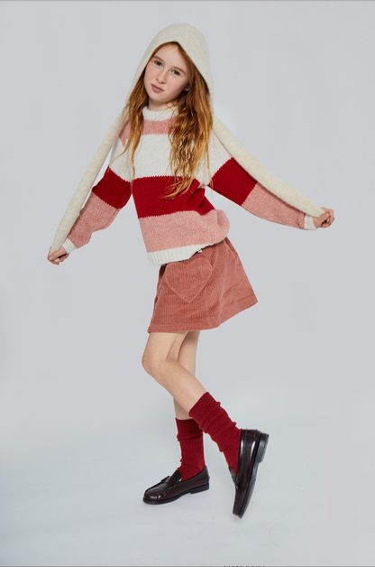 CUORE CORDUROY SKIRT