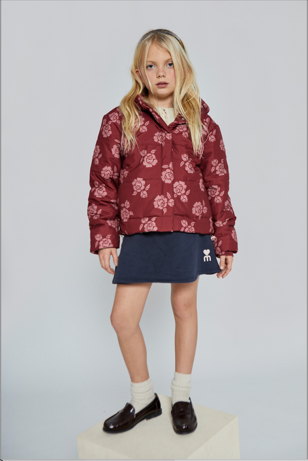 GAIA FLOWER PUFFER JACKET