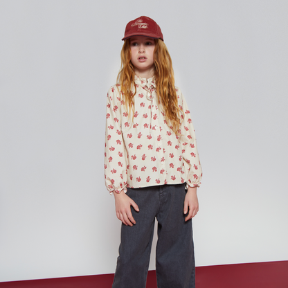 ADELA CORDUROY BLOUSE