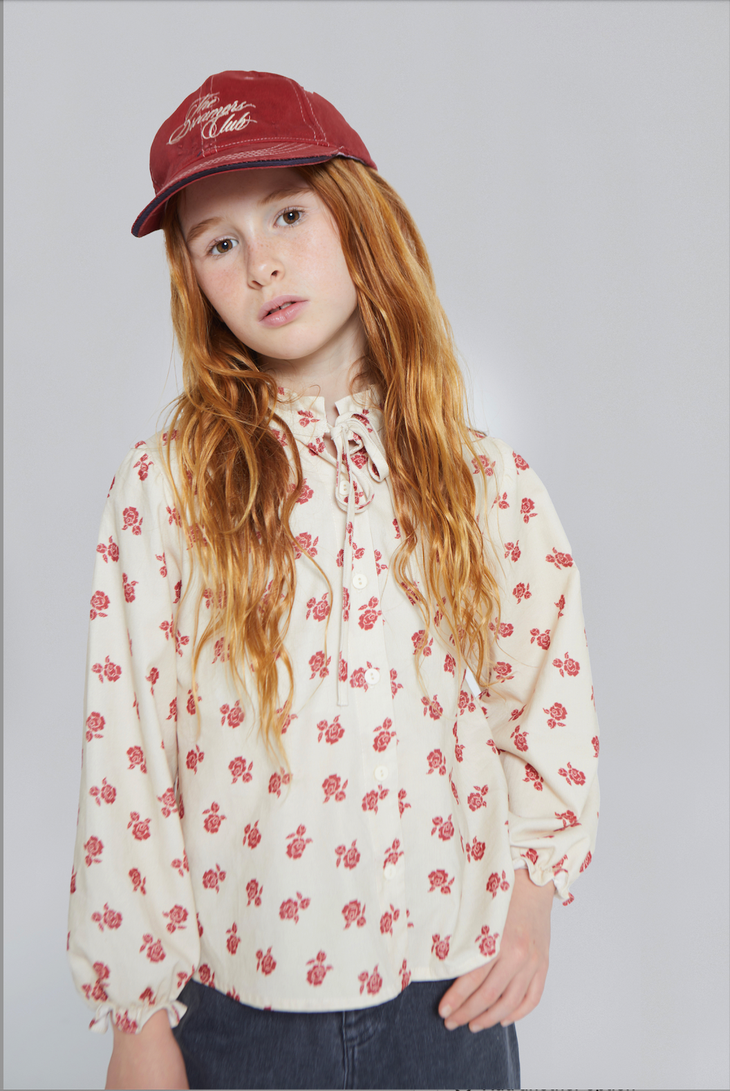 ADELA CORDUROY BLOUSE