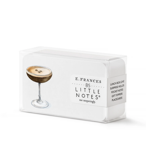 Espresso Martini Little Notes