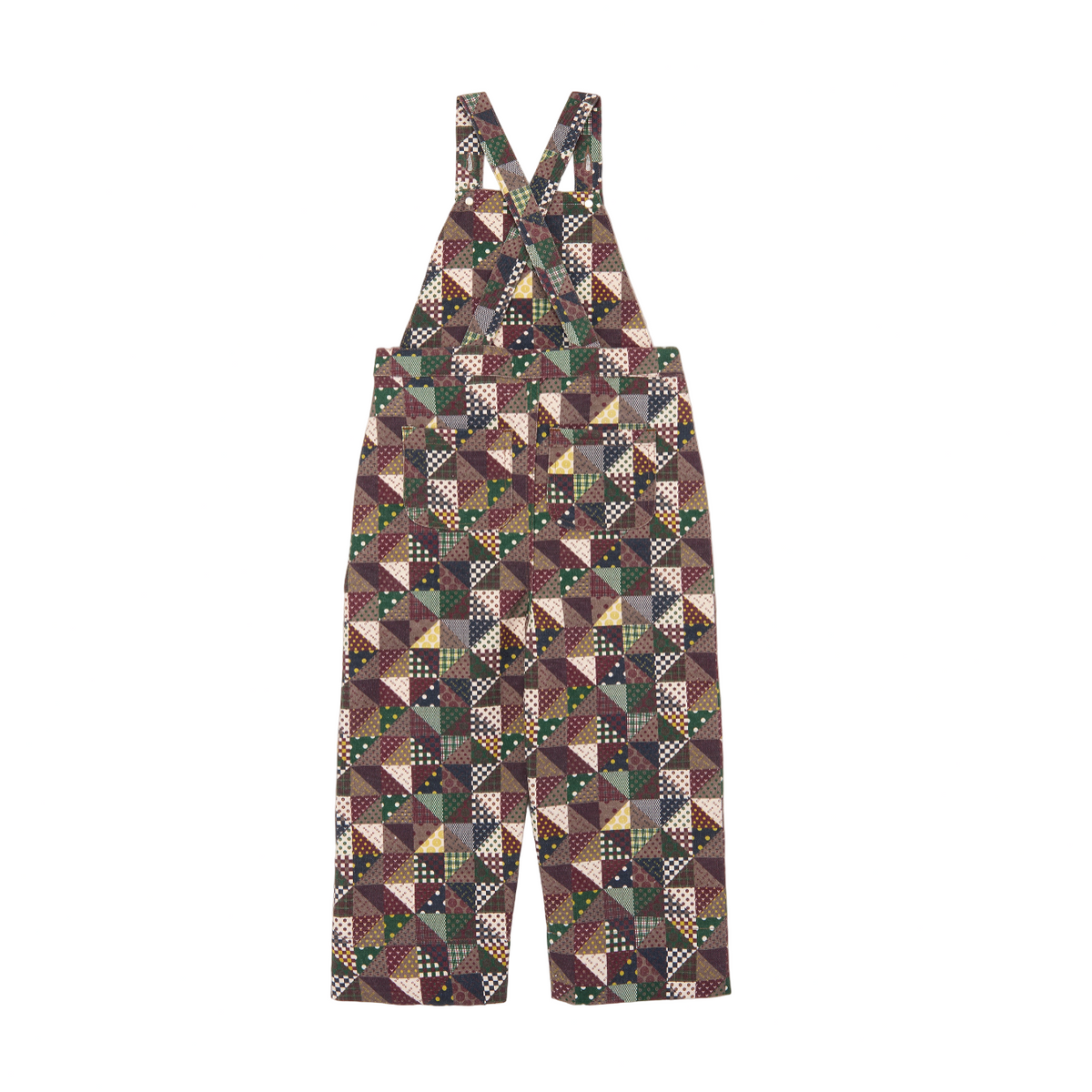 SAL BRUT PATCHWORK OVERALLS