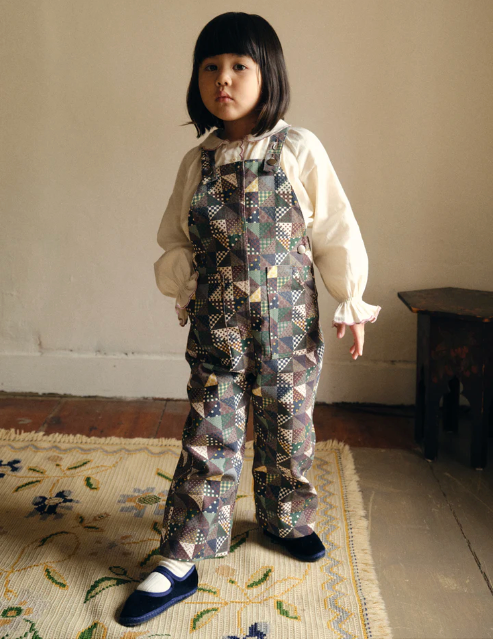 SAL BRUT PATCHWORK OVERALLS