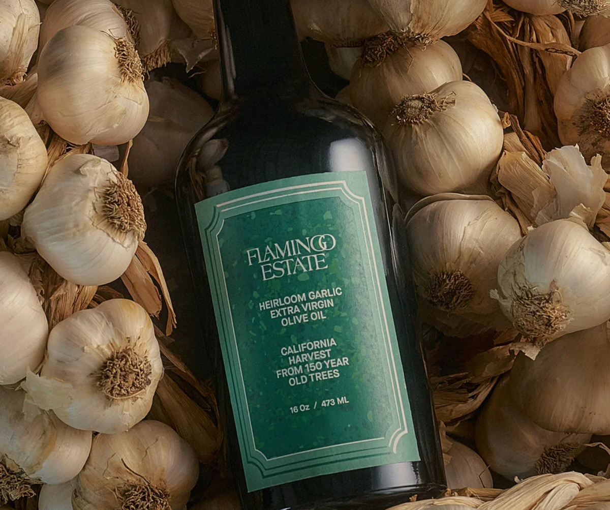 Flamingo Estate Garlic Infused Extra Virgin Olive Oil