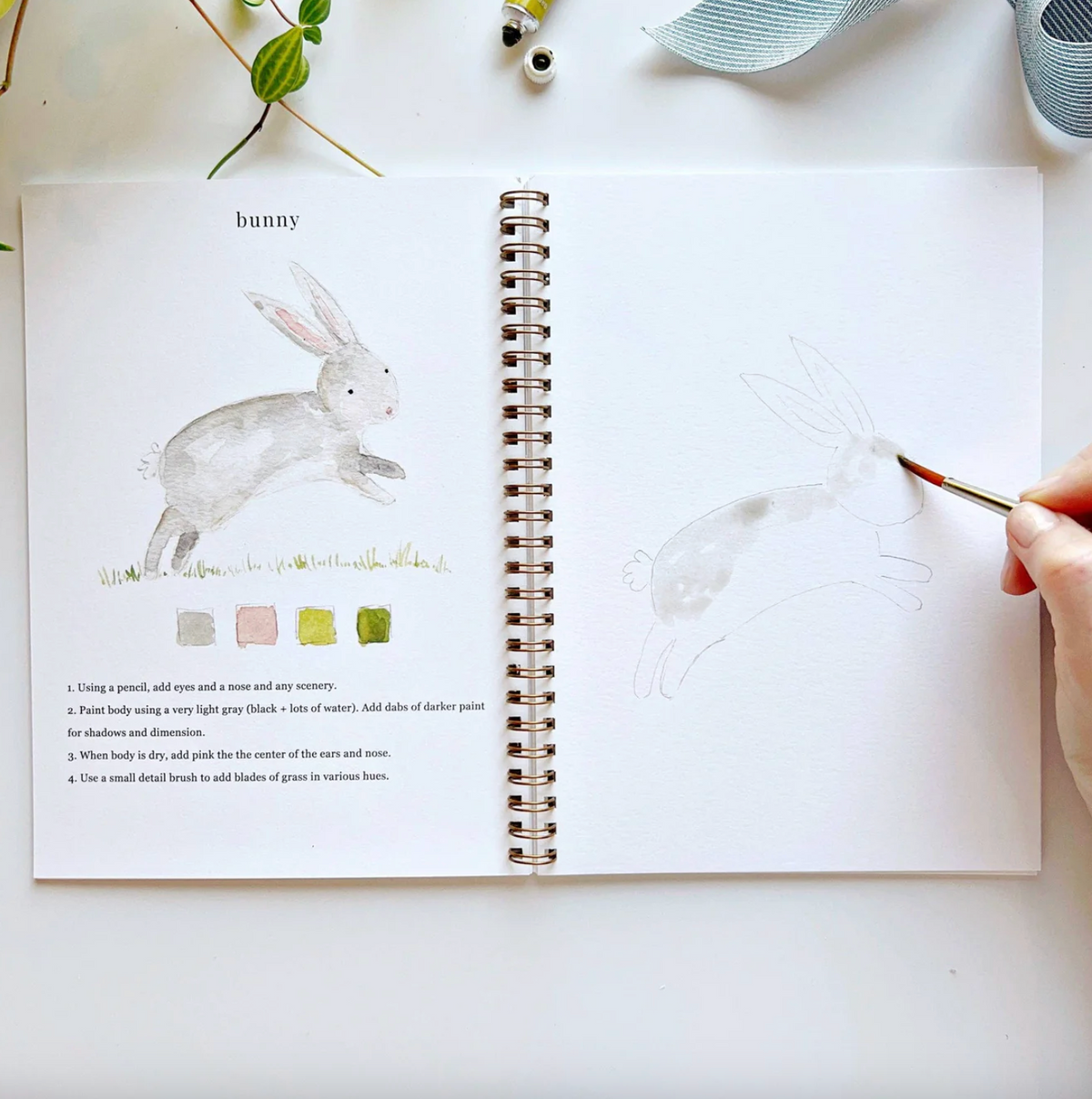 Emily Lex Studio Animals Watercolor Workbook