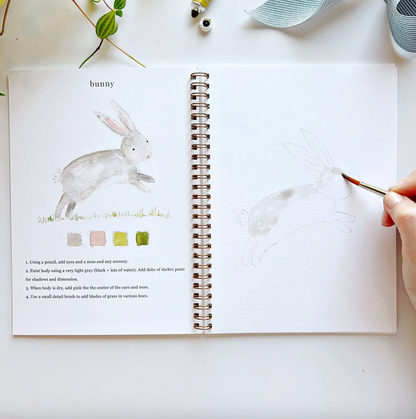 Emily Lex Studio Animals Watercolor Workbook