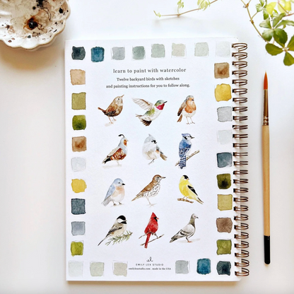 Emily Lex Studio Birds Watercolor Workbook