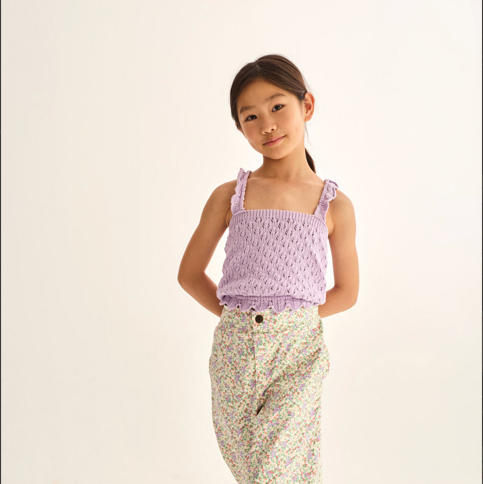 LILY OPEN KNIT TOP