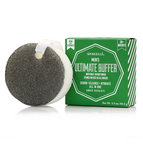 Spongellé Men's Buffer with Black Scrubber - Ultimate