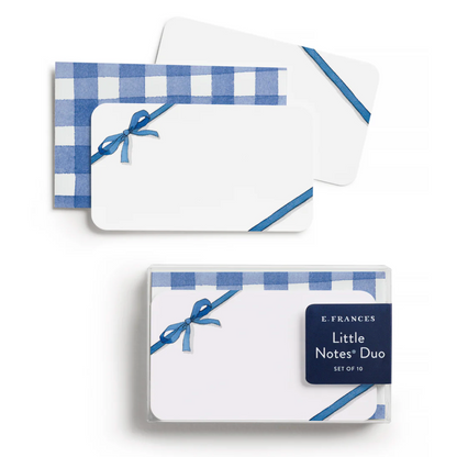 Blue Bow Little Notes Duo