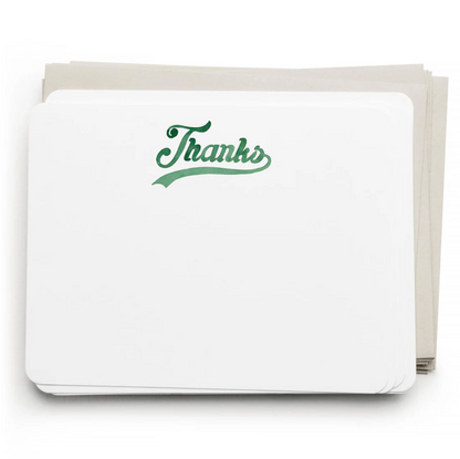 Varsity Thanks Flat Note Set