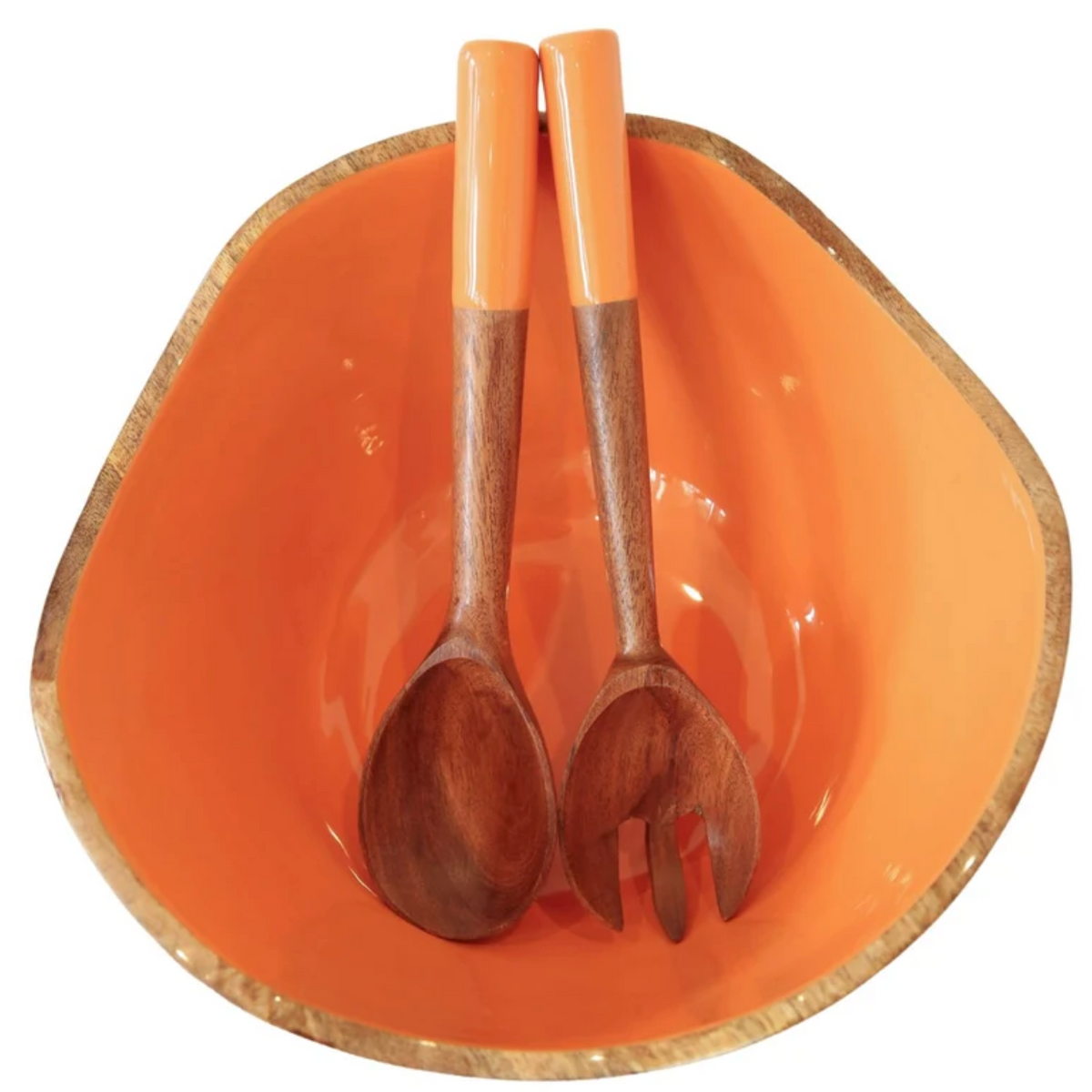 Orange Montauk Bowl Set