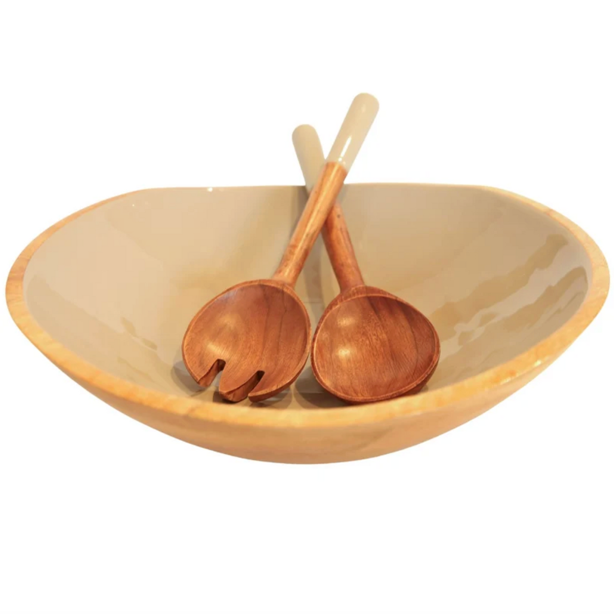 Large Taupe Montauk Bowl Set