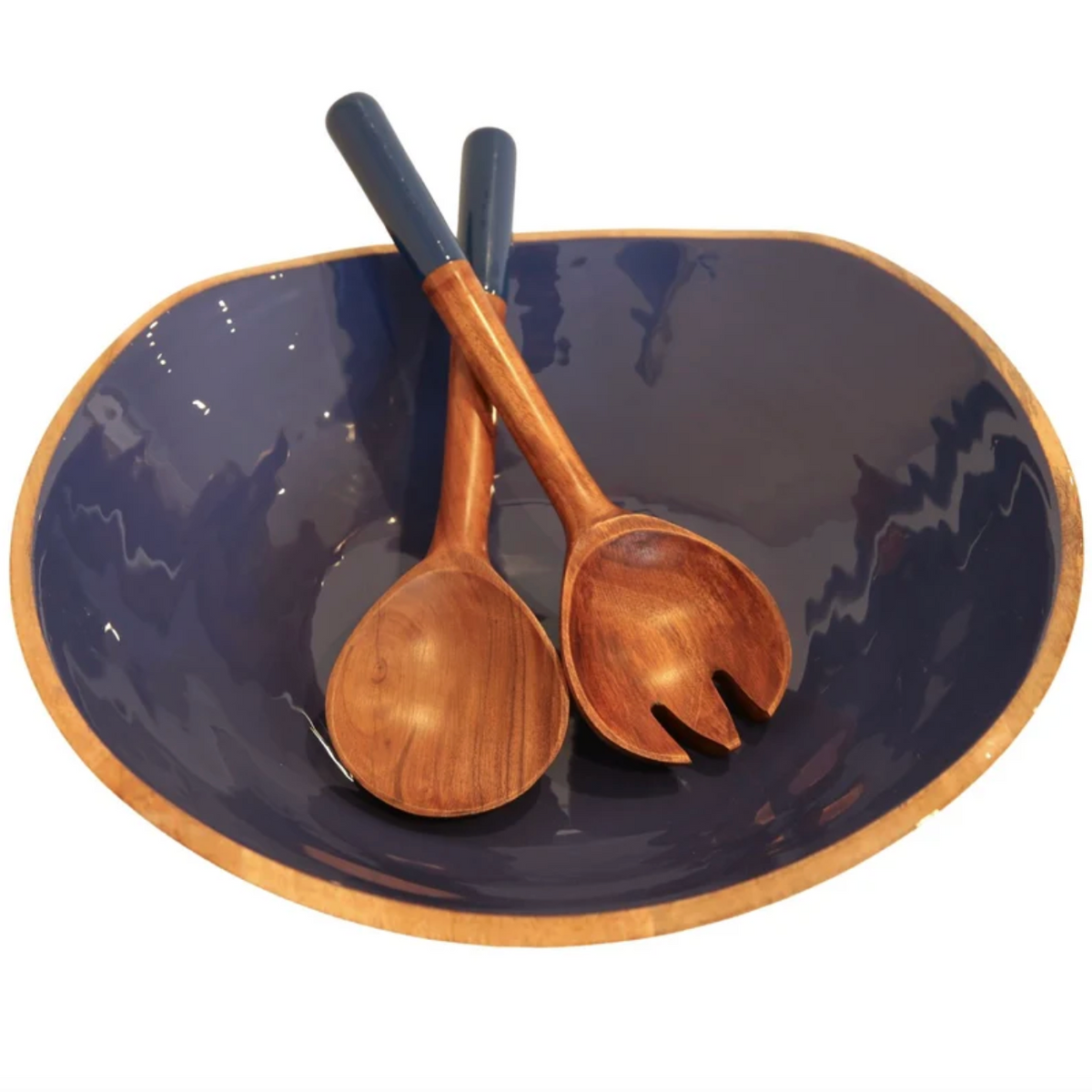 Large Navy Montauk Bowl Set