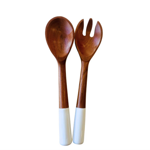 Natural & White Montauk Servers